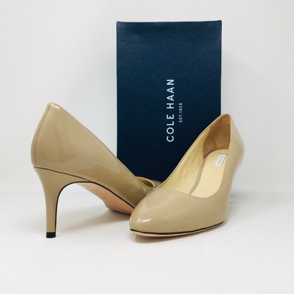 Cole Haan Bethany Pump .65 Maple Sugar Leathr Heel - Picture 2 of 8